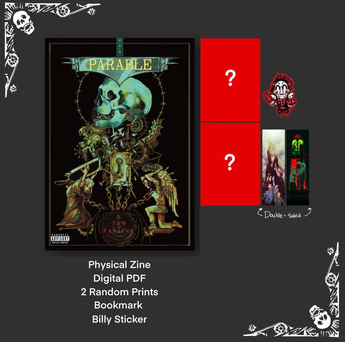 Parable: A Saw Zine COMPLETE tweet media