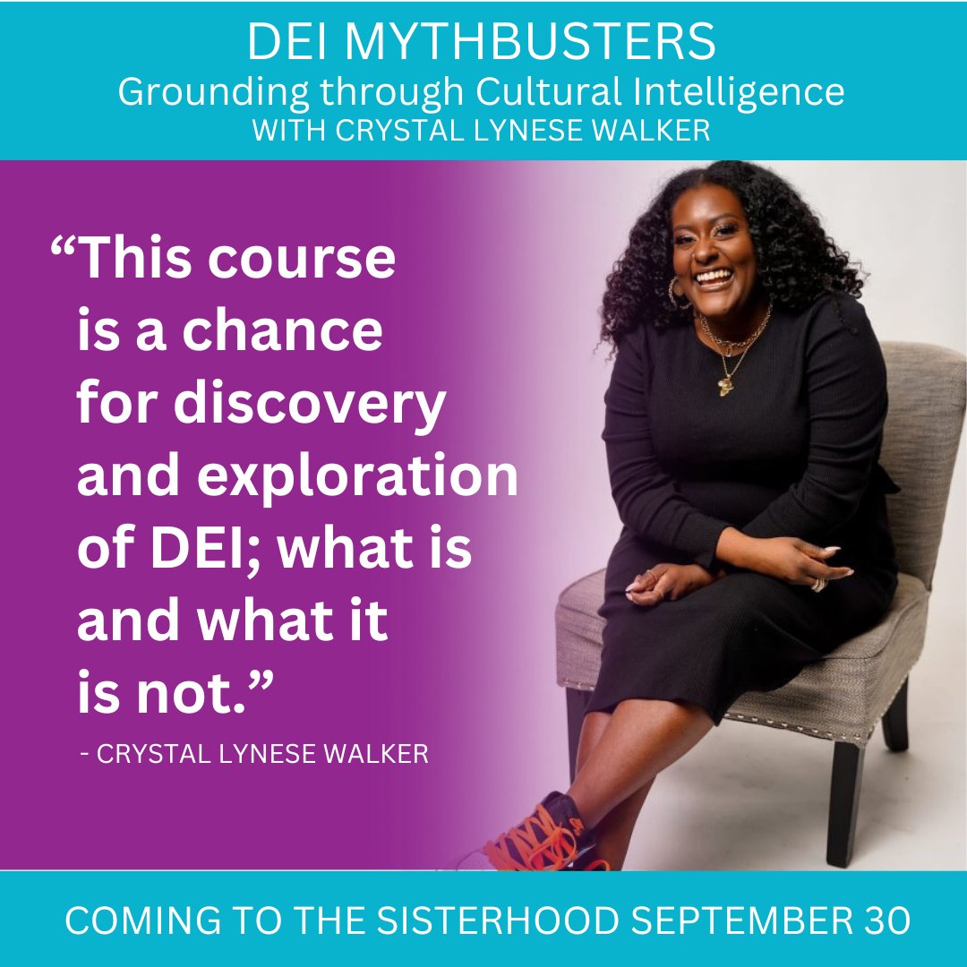 Tired of the same myths being thrown at DEI efforts? 

Learn how to dismantle them in our FREE 4-week course and lead with the truth.

#DEIMythbusters #WomenInLeadership #CulturalIntelligence

SIGN UP NOW: thepassionistasproject.circle.so/c/passionistas…