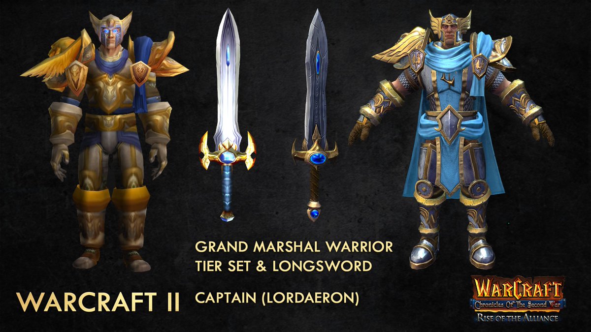 LoreCraftMod's tweet photo. 🐑Model - Lordaeron Captain

Since the old CSW models were in making, I wished to make the captain look like a champion with Grand Marshal (warrior) armor from classic WoW. Finally after years there should be enough skill to attempt that.
- Barorque https://t.co/JHVe9BLNsM