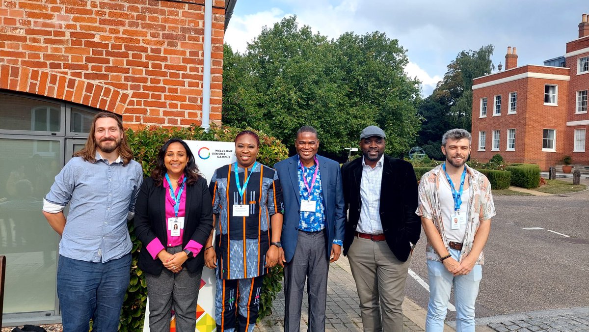 Genomic Surveillance of Malaria (GSM) in West Africa in-country team at the 9th Genomic Epidemiology of Malaria (GEM) Conference #GEM2024 <a href="/NIHRglobal/">NIHR Global Health</a> <a href="/mrcunitgambia/">MRC Unit The Gambia at LSHTM</a>  <a href="/WACCBIP_UG/">WACCBIP</a> <a href="/sangerinstitute/">Wellcome Sanger Institute</a>