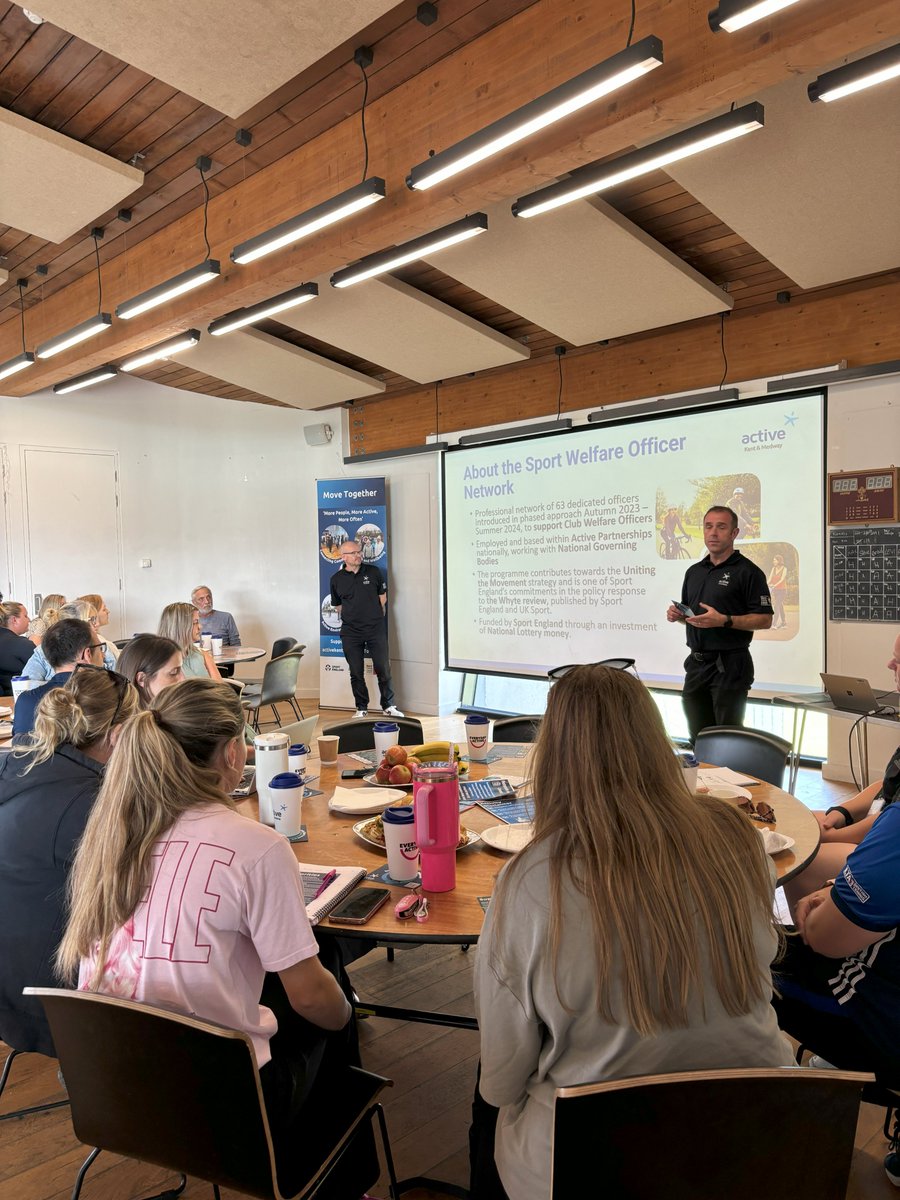 Our 1st Club &amp; Community Forum Roadshow✅

💬“Experienced speakers, friendly atmosphere, quality refreshments, comfortable venue, meaningful topics.” Attendee. 

Find out about our upcoming roadshows &amp; book online👇
activekent.org/support-resour…