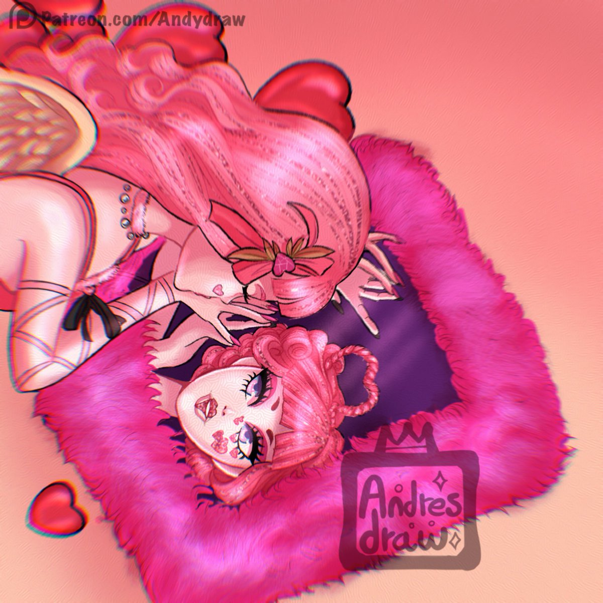 andresdraw12's tweet image. ✨ Hello everyone! 💕 In my country, on September 21 we celebrate the Day of Love and Friendship, so I wanted to commemorate it with this set of drawings inspired by Cupid. 🏹✨
#LoveAndFriendshipDay #CupidArt #DigitalArt #EverAfterHigh #MonsterHigh #amoryamistad