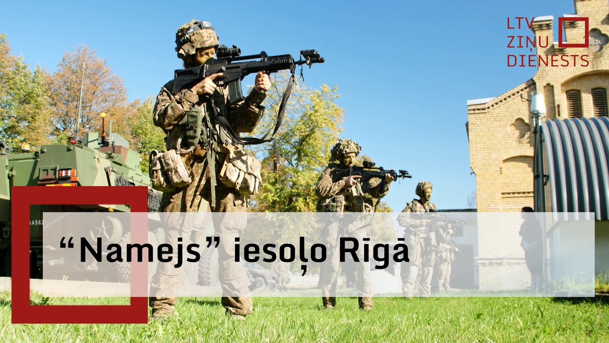 Valsts aizsardzības mācības “Namejs 2024” šodien risinājās galvaspilsētā Rīgā. Klusajā centrā maršēja zemessardzes patruļa, bet vairākās mācību iestādēs tika izspēlēta civiliedzīvotāju evakuācija.

💻 youtube.com/watch?v=A3wug4…