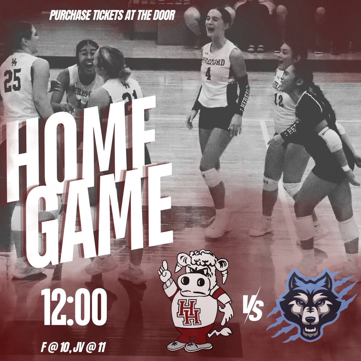 Nothin’ like a post-homecoming Saturday volleyball game!!! Carry on the festivities and fill the stands tomorrow as Lady Whiteface Volleyball takes on the West Plains Lady Wolves! GO HERD!