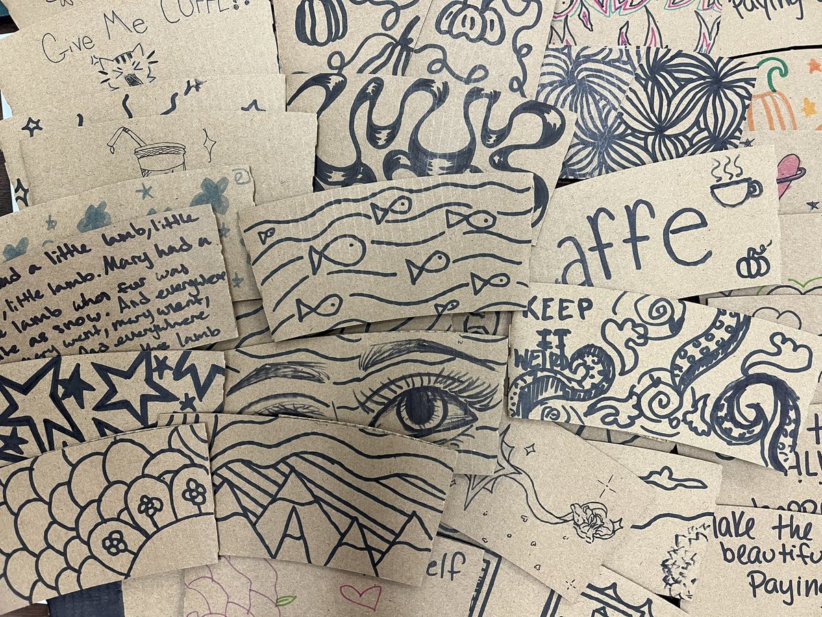 More!  

#thestables #cteinaction #art #mustangs <a href="/MFISDCTE/">MFISDCTE</a>