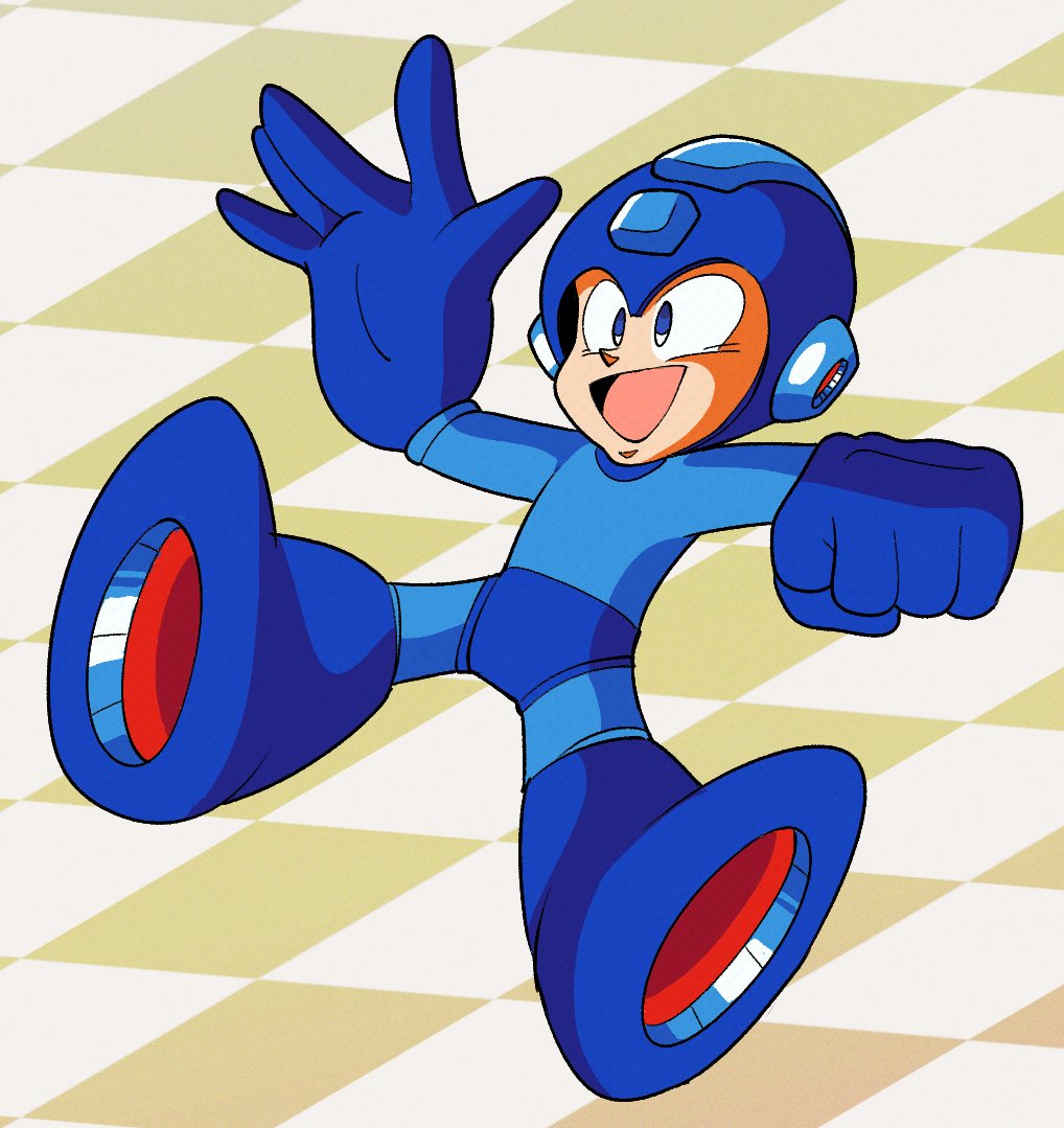 loopa23's tweet image. Some recent Mega Man drawings
