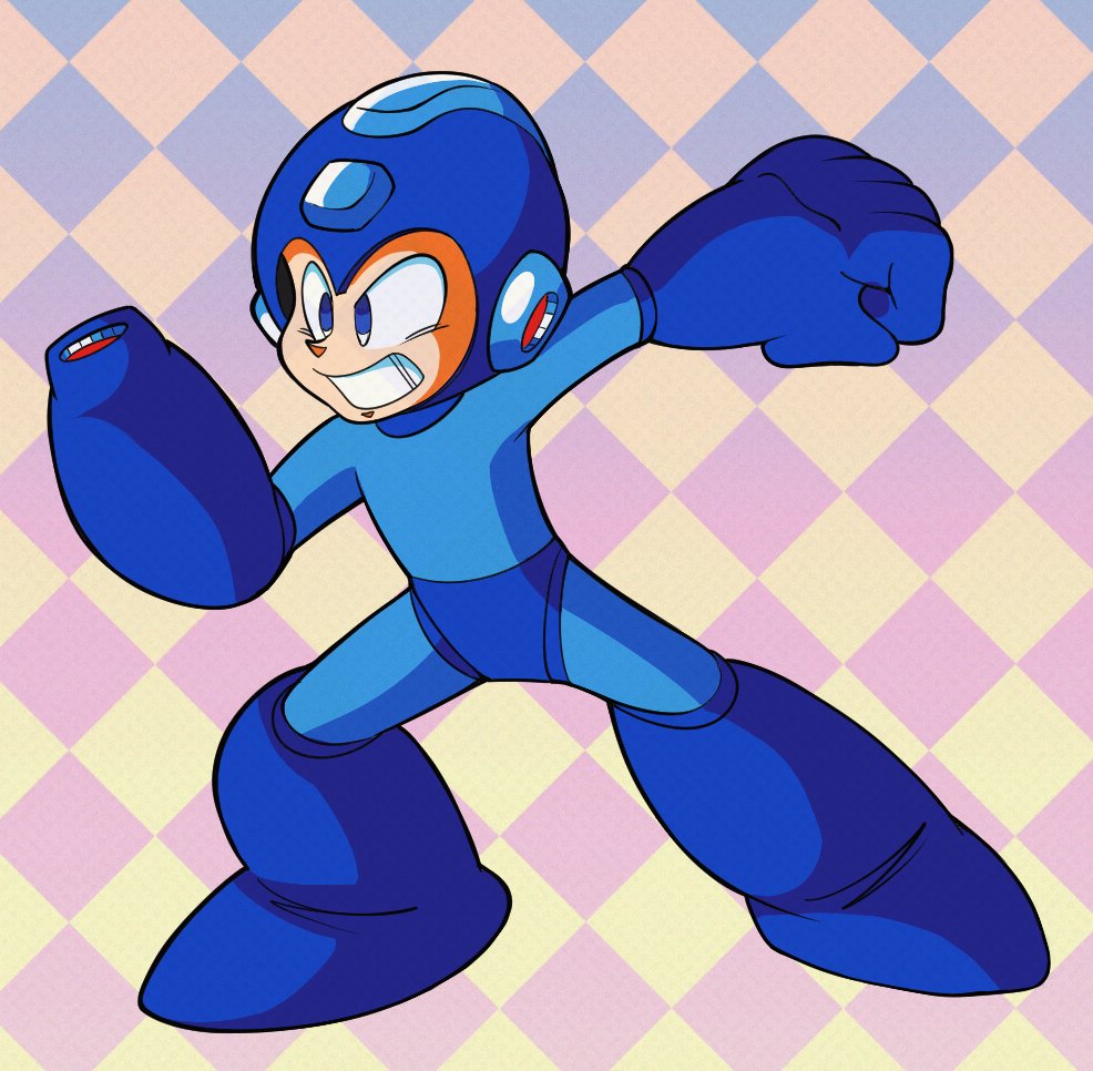 loopa23's tweet image. Some recent Mega Man drawings