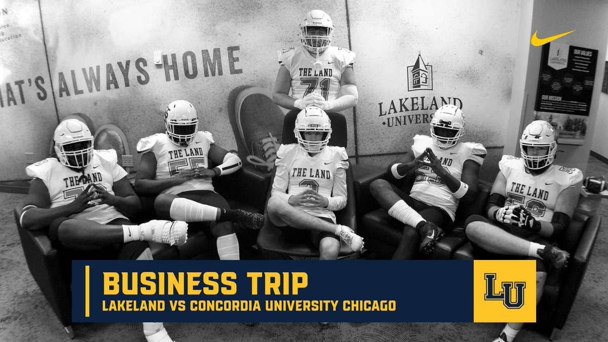 Lakeland Football (@lumuskiefb) on Twitter photo The Muskies are ready to take care of business this Saturday against Concordia University Chicago!!! π ππͺ #StandOnBusiness #TheHardWay <a href="/LUCoachBruton/">Colin Bruton</a> <a href="/Coach_Woody24/">Coach Woodson</a> <a href="/CoachLehto/">Joey Lehto</a> <a href="/LUCoachFeest/">Larry Feest</a> <a href="/CoachJurek/">Justin Jurek</a> <a href="/Burks5K/">Kendrick Burks</a> <a href="/Coach_Dajarrie/">Dajarrie Tomlinson (Coach DJ)</a> The Muskies are ready to take care of business this Saturday against Concordia University Chicago!!! π ππͺ #StandOnBusiness #TheHardWay <a href="/LUCoachBruton/">Colin Bruton</a> <a href="/Coach_Woody24/">Coach Woodson</a> <a href="/CoachLehto/">Joey Lehto</a> <a href="/LUCoachFeest/">Larry Feest</a> <a href="/CoachJurek/">Justin Jurek</a> <a href="/Burks5K/">Kendrick Burks</a> <a href="/Coach_Dajarrie/">Dajarrie Tomlinson (Coach DJ)</a>