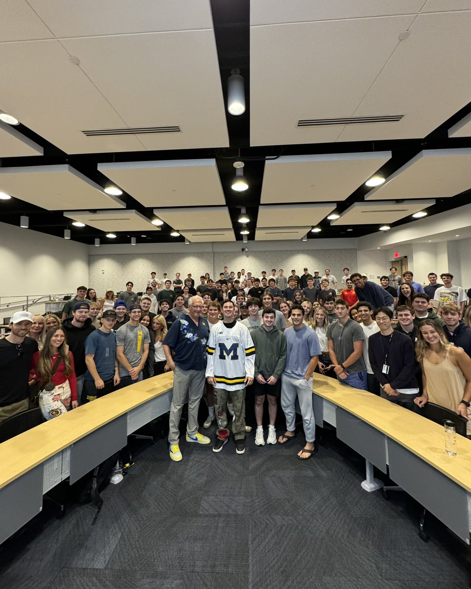 teaching nerds how to be successful in the music biz at the university of michigan 🤓