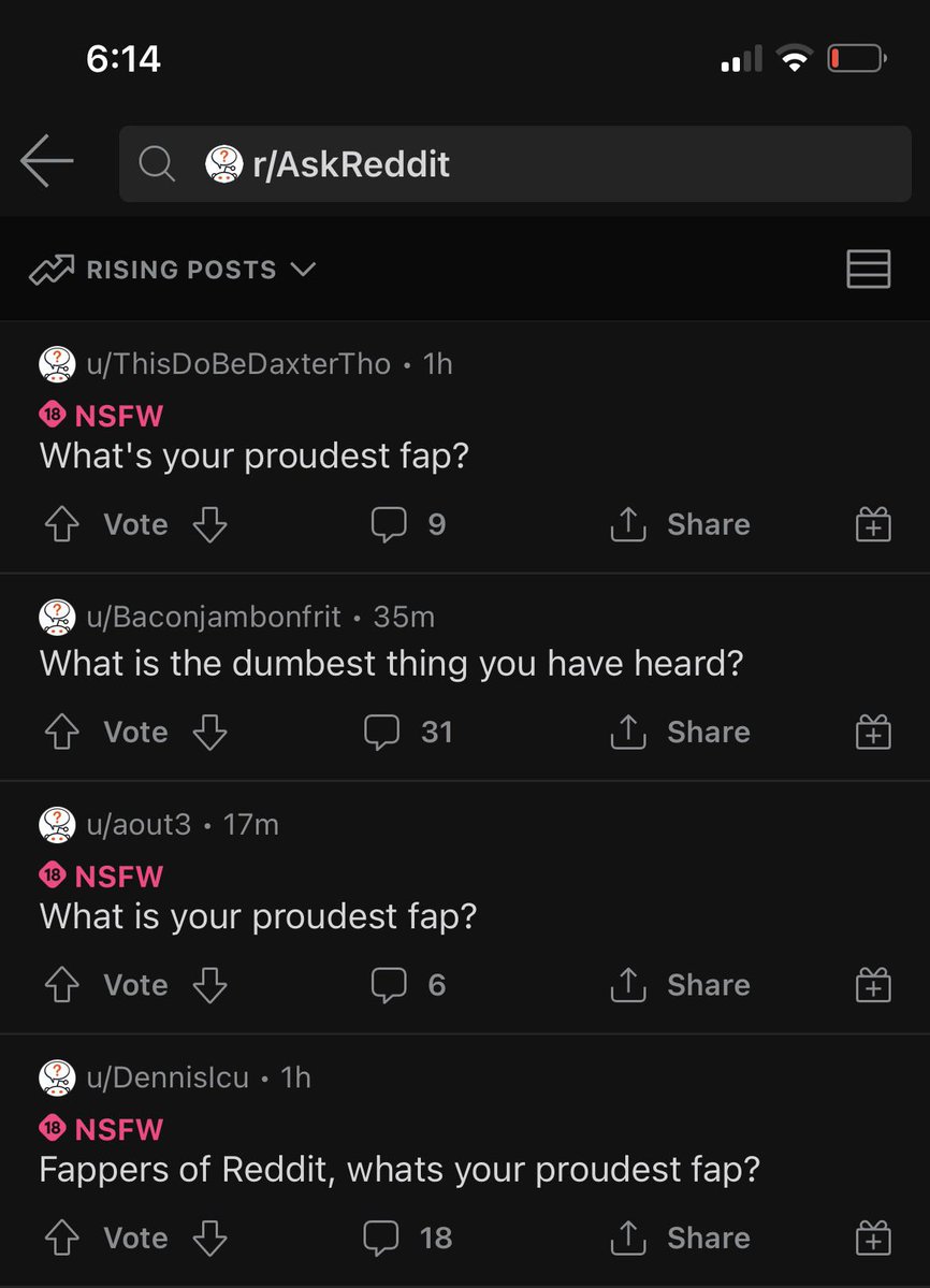 "Fappers of Reddit"

These people vote.