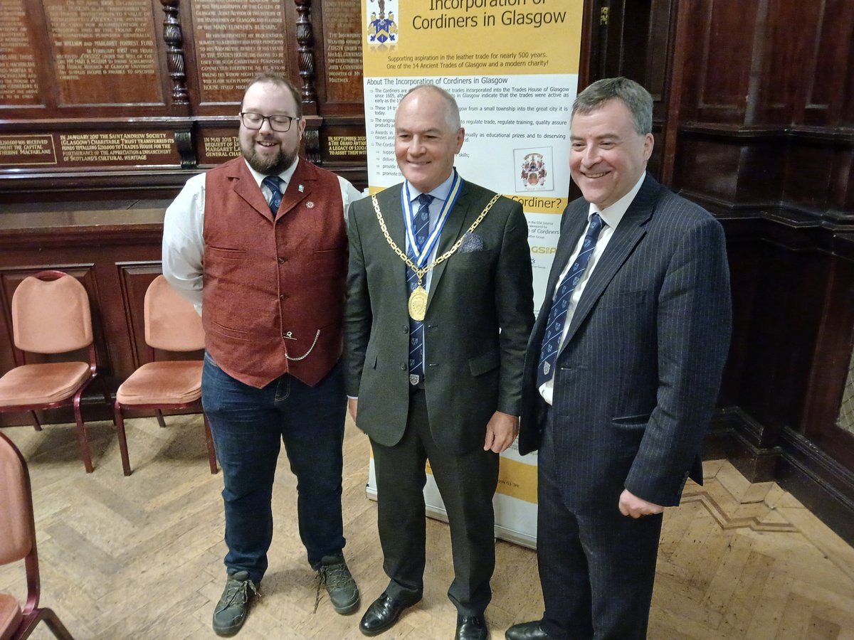 The Incorporation today elected Colin Miller to be Deacon 2024-2025. Simon Walker was elected Collector.