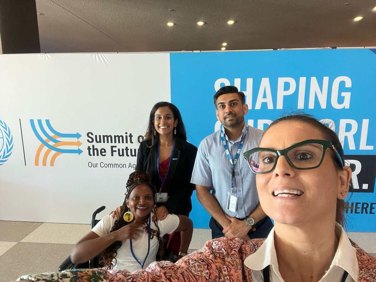 NaoualDriouich's tweet image. #UNV heading to the opening ceremony #SummitOfTheFuture