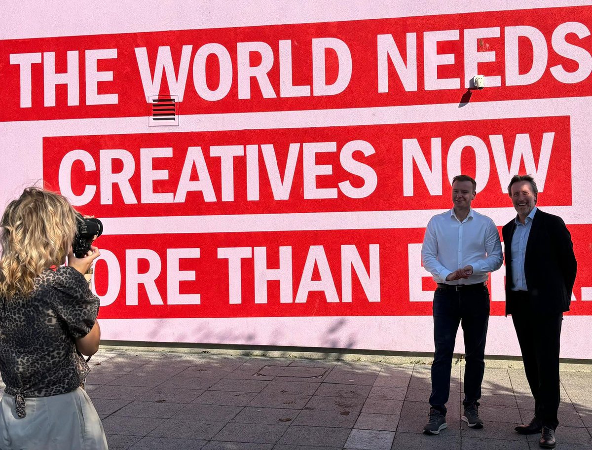 The arts should be for everyone, regardless of their background.

I had a great visit to Arts University Plymouth to talk about how we can make the arts more accessible to all. <a href="/artsuniplym/">Arts University Plymouth</a> 

Labour is committed to breaking down barriers and I will work hard as your MP to do so.