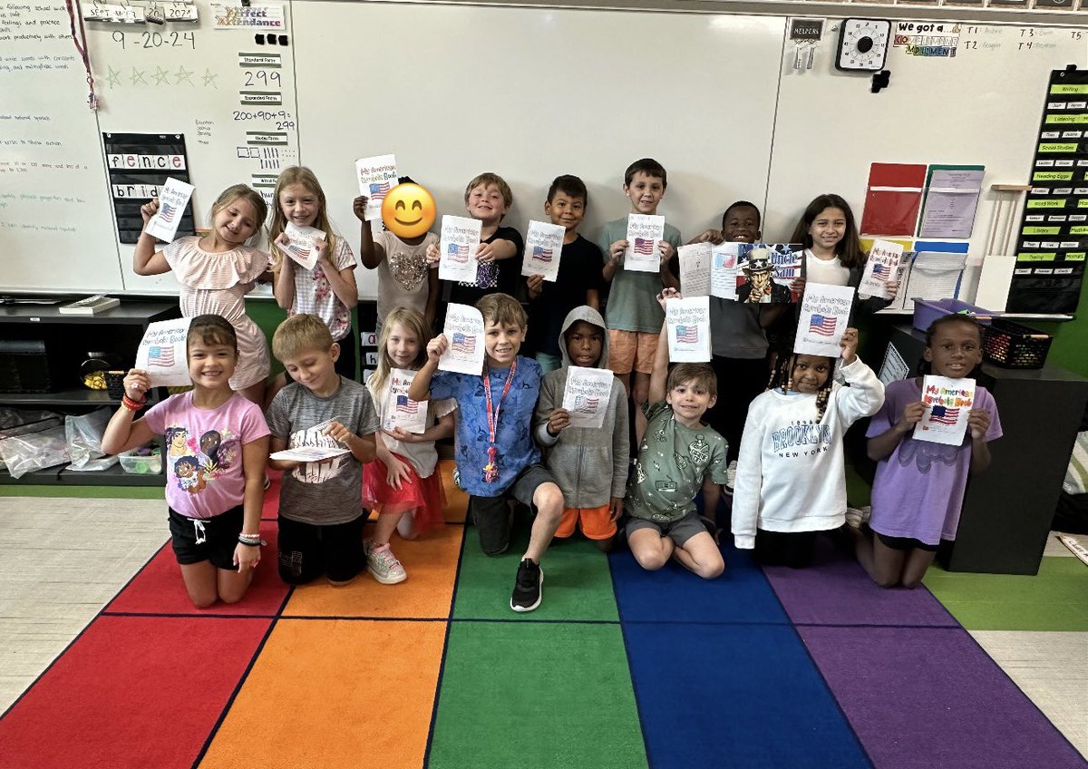 Celebrate Freedom Week - We created an American Symbol book and wrote about their importance and what they mean to us! <a href="/WISDLagway/">Lagway Elementary</a>