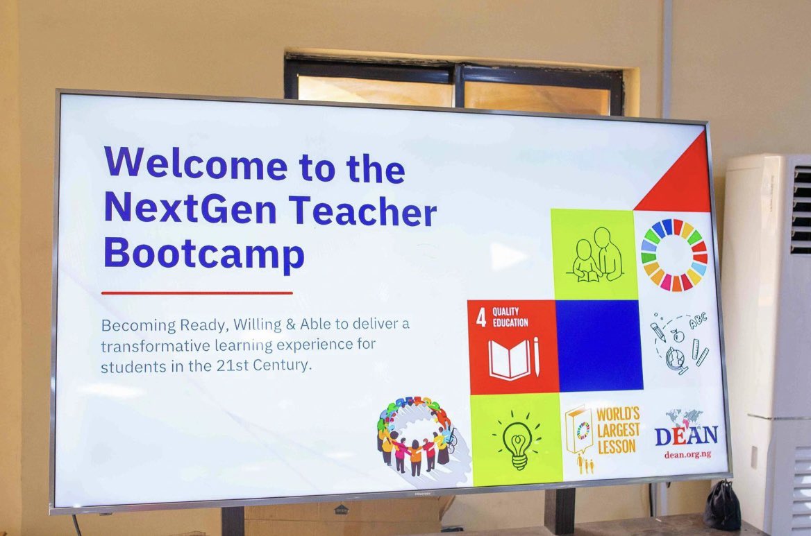 deeoho's tweet image. From Abuja to Lagos for the NextGen Teacher Boot Camp! The NextGen Teacher Boot Camp aims to empower educators with the knowledge and resources needed to address the evolving needs of the education sector in Nigeria, fostering a culture of continuous improvement and excellence.