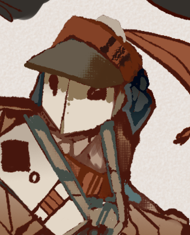 Amber_Calliope's tweet photo. Do you like it when I do my shading more like this or this? https://t.co/qwWDpRV93n