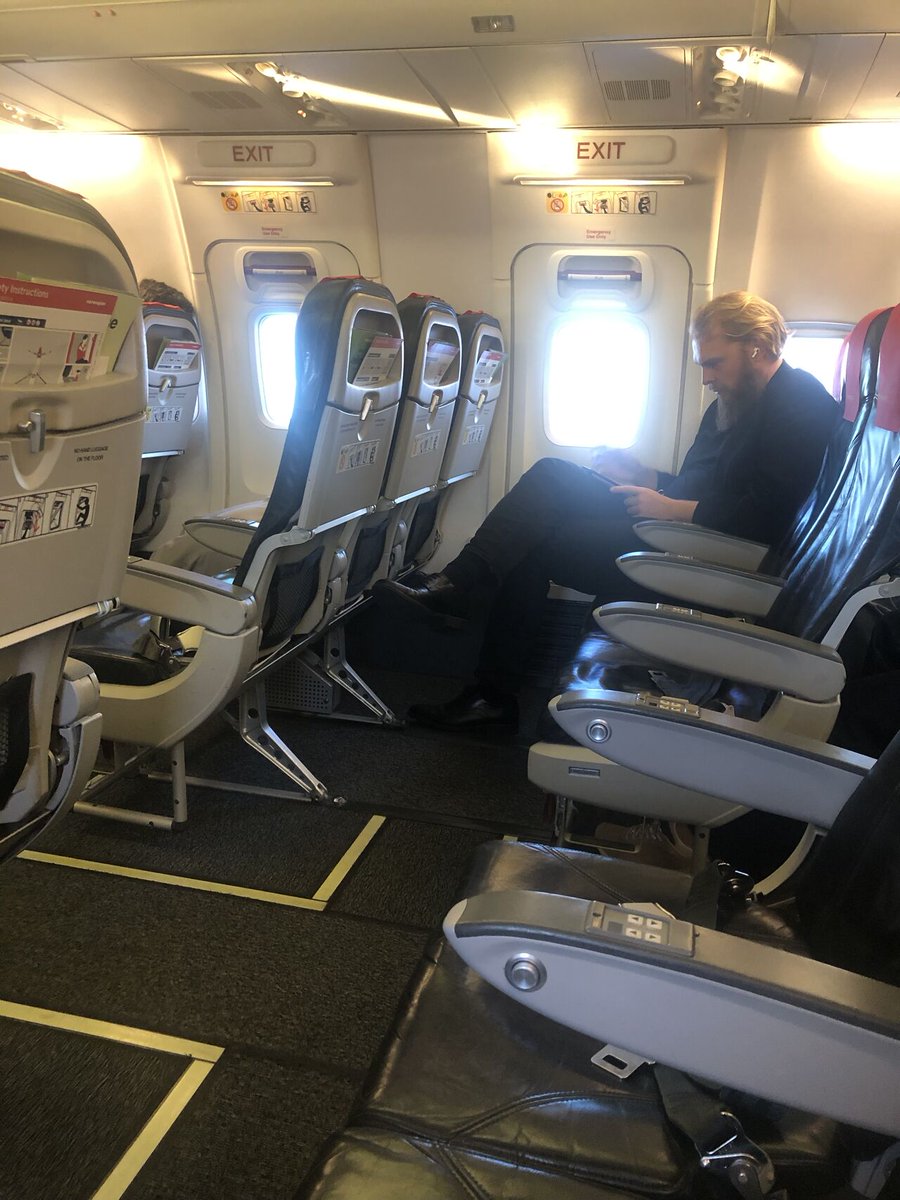 Selfie Vs Reality?
"Emergency doorman duty on our flight to MeasureCamp London, thanks to Mads-Emil Sýkora Larsen's charm! Looking forward to sharing some IIH Nordic insights and grabbing beers with the crew tonight 🍻. Who's going 'Walrus' with us? 🥳