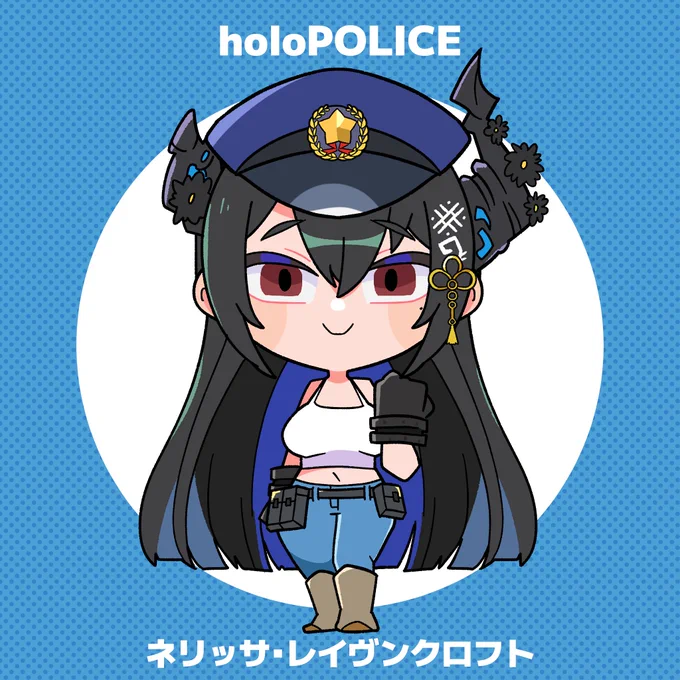 【holoPOLICE】ネリッサ・レイヴンクロフト #holoGTAFA #RavenCrafts 
