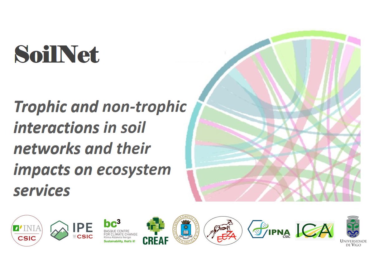Sara_SanchezMo's tweet photo. Felices de haber recibido a Beatriz Salazar de #EEZA en el marco de nuestro proyecto #SoilNet que busca promover el interés por el #suelo y su #biodiversidad entre jóvenes investigadores/as. Con Jordi Moya-Laraño y @GobernaMarta @INIA_es
@CSIC https://t.co/jFpTuIzUyc