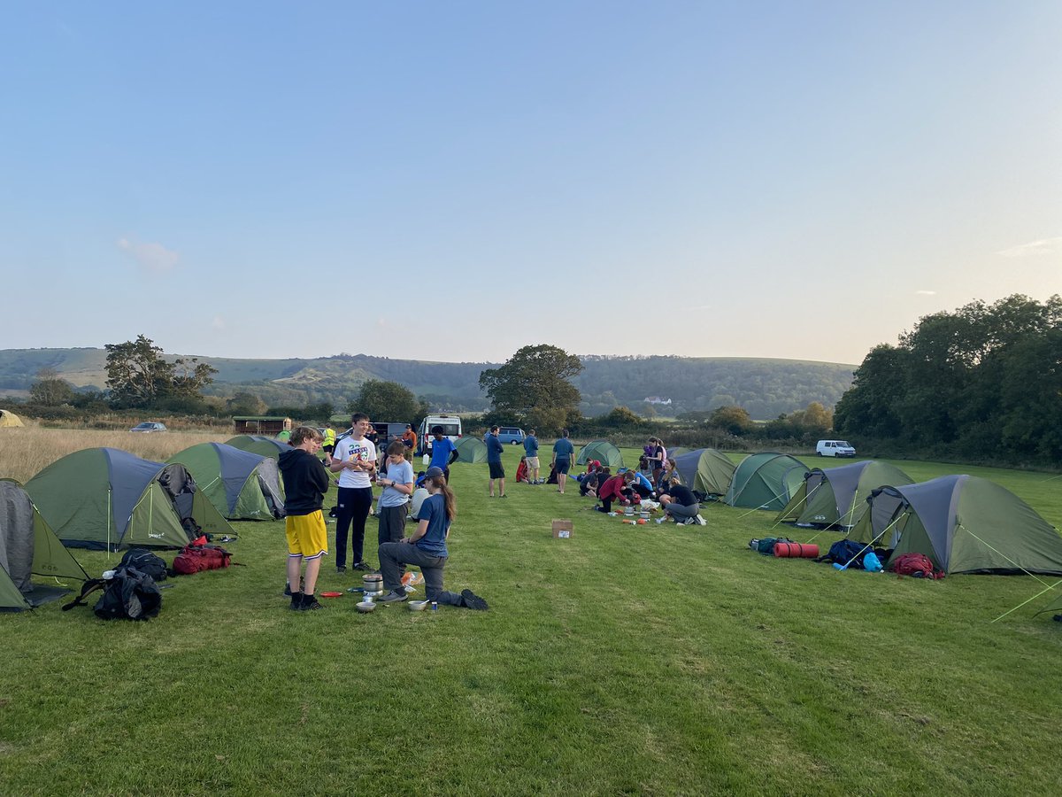 allhallows_DofE's tweet photo. All groups now back at camp after another day of walking! https://t.co/SXXxIoix5C