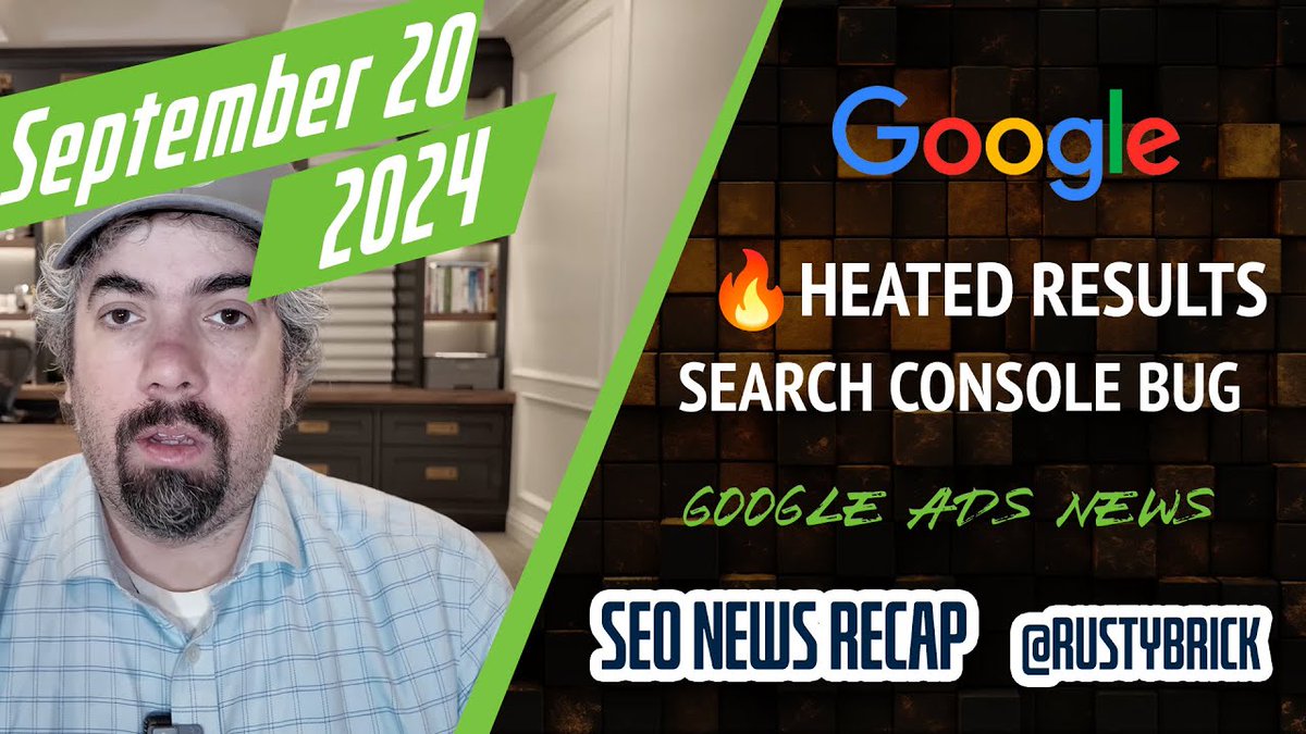 Search News Buzz Video Recap: Google Ranking Volatility Spikes, Search Console Bug, Search App Stalled, Google Ads News &amp; Business Profile Suspensions dlvr.it/TDTrk0