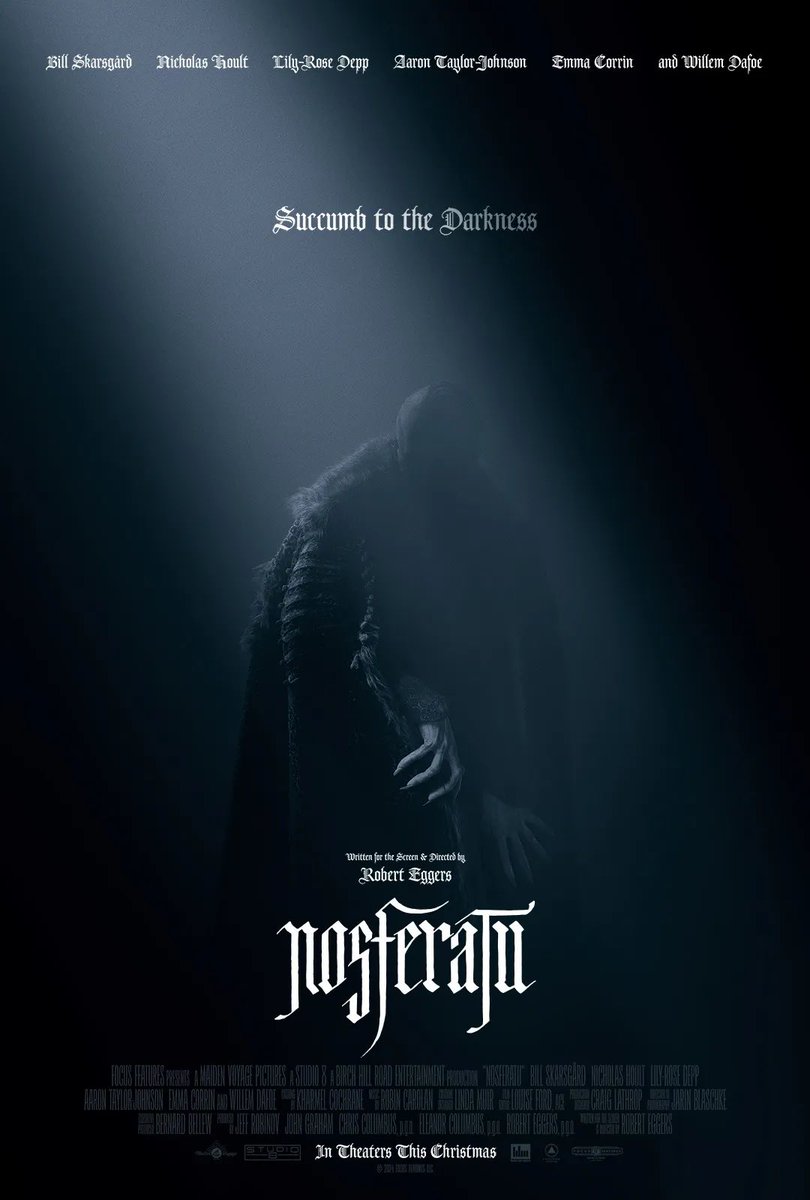 _taperecorder's tweet photo. @rclark98 It’s Lynch or Robert Eggers for sure. The Lighthouse &amp; The VVitch are in my top 5 favorite films &amp; holysmokes I’m looking forward to his Nosferatu adaptation. https://t.co/OydMghmtsI