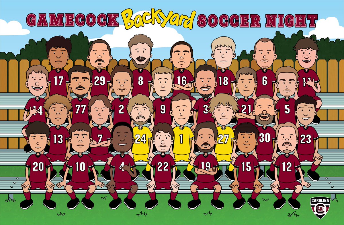 Tonight is Backyard Soccer night at Stone Stadium 🧃

The first 100 fans can pick up an exclusive Gamecock Backyard Soccer poster from the marketing table! 

🎟️: am.ticketmaster.com/gamecocks/buy/…

#WeARECarolina