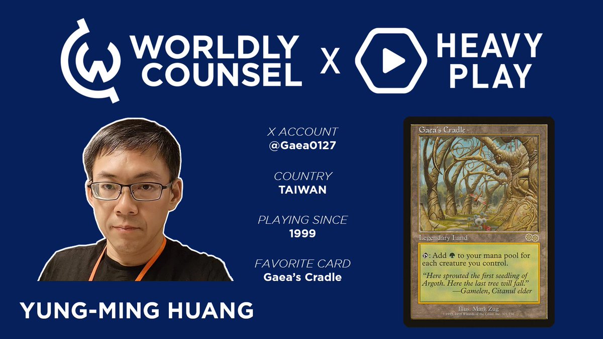 Worldly Counsel Heavy Play tweet media