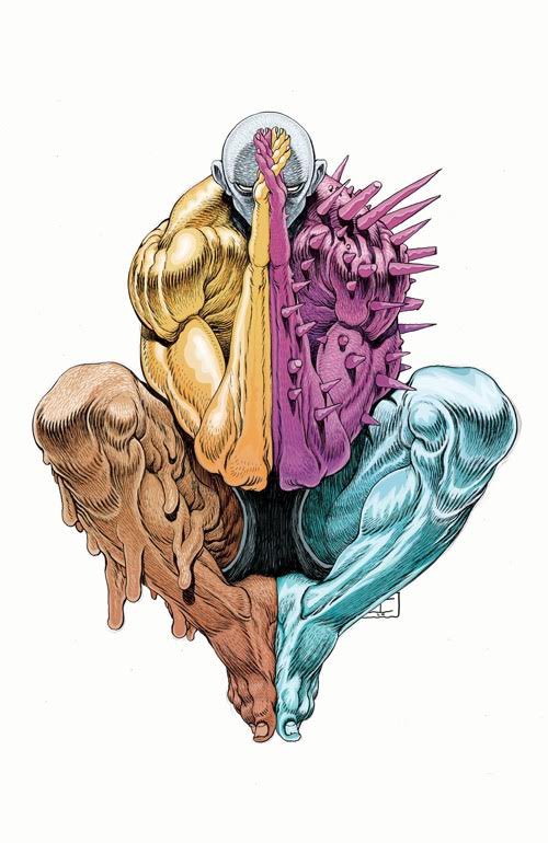 doomrocket_'s tweet photo. The gorgeously contemplative Metamorpho #1 variant by Ian Bertram: https://t.co/FJlBlmHfxx