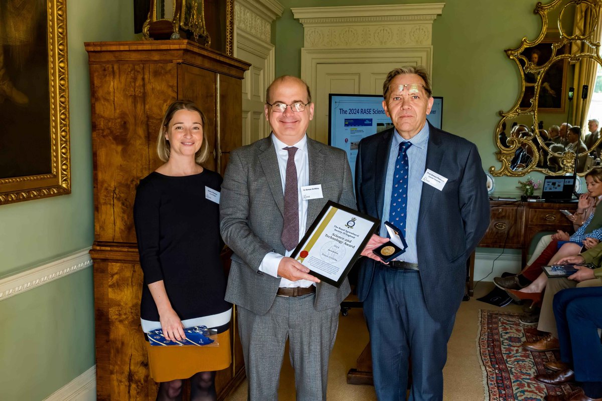 Future Biogas (@futurebiogas) on Twitter photo Future Biogas was proud to sponsor this year's Science and Technology Award at the <a href="/RoyalAgSociety/">The Royal Agricultural Society of England</a> Awards Day.
The deserved winner was Dr. Simon Griffiths, who was recognised for his advancement of wheat research. Future Biogas was proud to sponsor this year's Science and Technology Award at the <a href="/RoyalAgSociety/">The Royal Agricultural Society of England</a> Awards Day.
The deserved winner was Dr. Simon Griffiths, who was recognised for his advancement of wheat research.