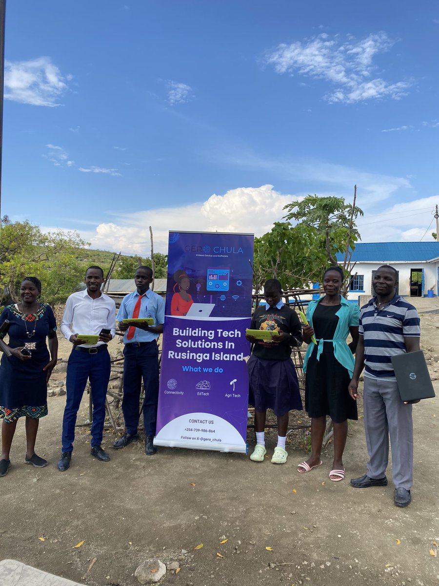 gero_chula's tweet image. 📍Kamgere Primary School , Rusinga Island