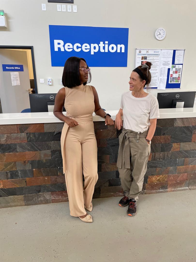 Great to meet Dr Mutale, medical officer in charge of Mataga District Hospital, supported by UK Export Finance.  She is one impressive lady.