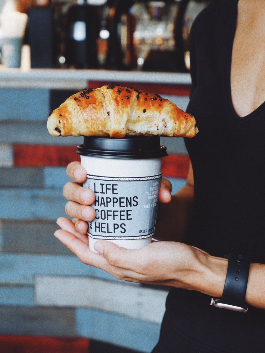 SkipStoneCoffee's tweet photo. The perfect way to kick off a happy Friday: a cappuccino and a chocolate croissant! ☕🥐 Start your day with a little delight and a lot of joy.

Weekend hours:
Friday 6:30am-2pm
Saturday 6:30am-2pm
Sunday Friday 6:30am-12:30pm https://t.co/5hlunjycor