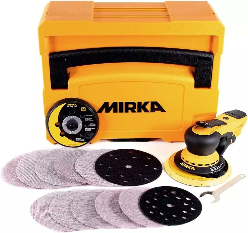 iziva's tweet image. BONS PLANS BRICOLAGE MANOMANO : la Ponceuse orbitale MIRKA Deros II 5650 avec coffret de rangement prix Manomano 471.00 € TTC au lieu de 514.89 €

😍Découvrir ici - tinyurl.com/28jsj4sh

#Mirka #ponceuse #bricolage #manomano #iziva #ponceuseorbitale