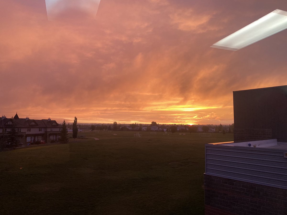 So often, the view of the sunrise from my classroom takes my breath away. Hello Friday!!