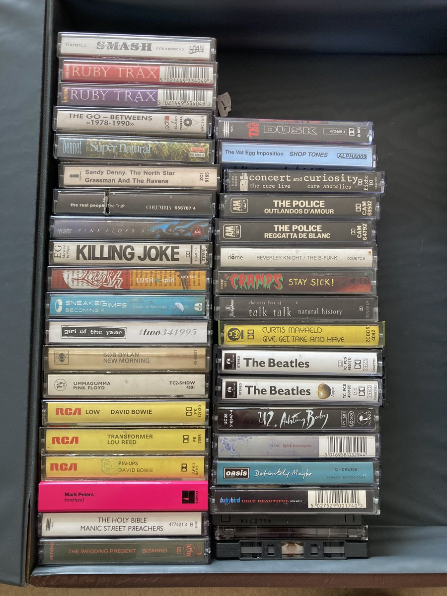 Phil_Daniels's tweet image. I have 10,000+ records and a few tapes I’ve picked up over the years. Might have a tape day soon