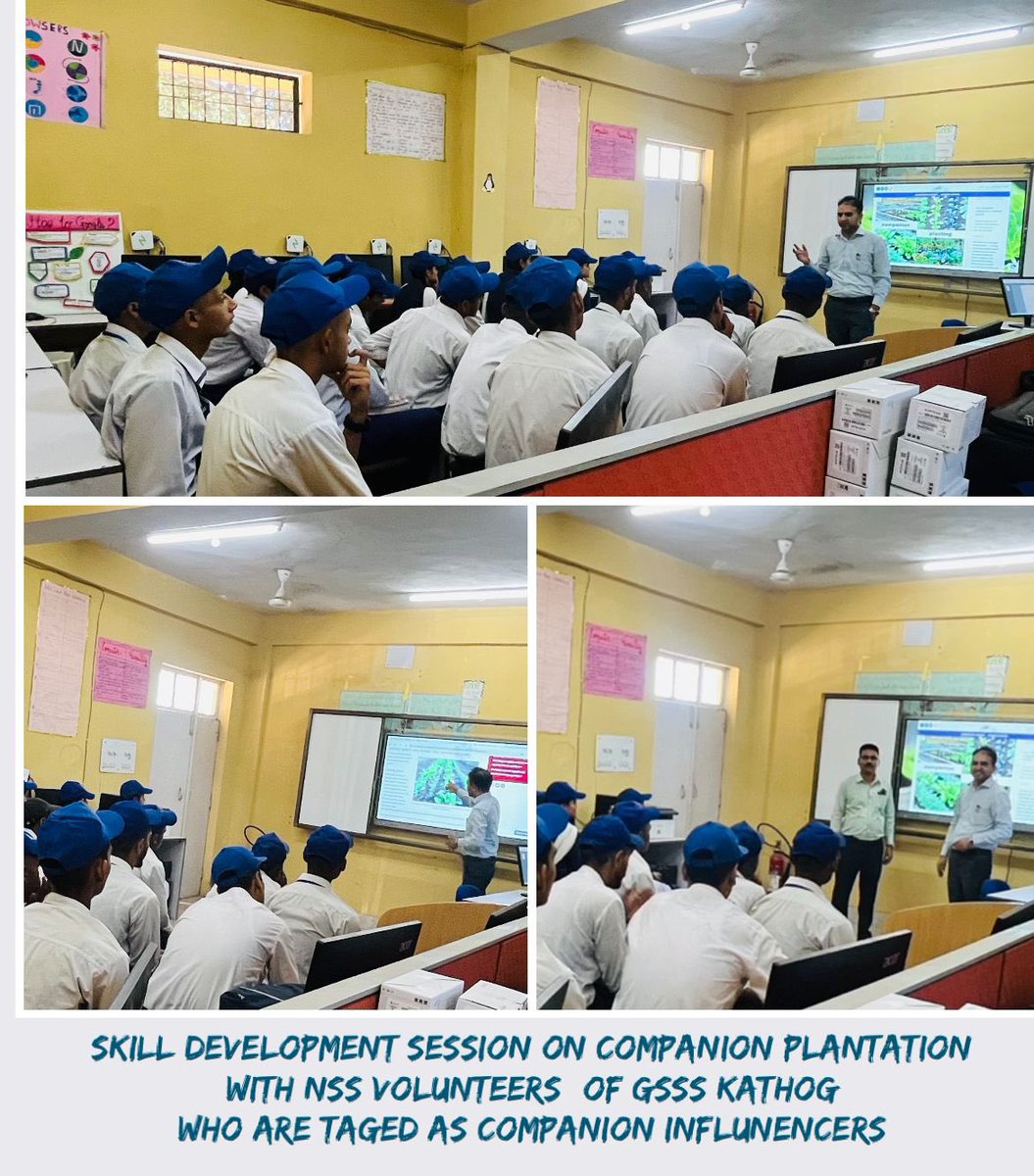 NSS UNIT GSSS KATHOG (@nssgssskathog) on Twitter photo Skill Development Session on Companion Plantation with NSS VOLUNTEERS of GSSS KATHOG Who are tagged as Companion Influencers to influence the society for a positive change and thus to support (SDG).
<a href="/YASMinistry/">YAS Ministry</a>
<a href="/_NSSIndia/">NSS India</a>
<a href="/NSSRDChandigarh/">NSS RD Chandigarh</a> Skill Development Session on Companion Plantation with NSS VOLUNTEERS of GSSS KATHOG Who are tagged as Companion Influencers to influence the society for a positive change and thus to support (SDG).
<a href="/YASMinistry/">YAS Ministry</a>
<a href="/_NSSIndia/">NSS India</a>
<a href="/NSSRDChandigarh/">NSS RD Chandigarh</a>