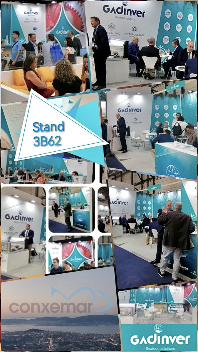 GadinverSeafood's tweet photo. ⏰‼️ tic toc tic toc ⏰‼️

En Gadinver ya estamos listos para navegar.
Se acerca el gran evento de productos del mar, y te esperamos en Conxemar ,  Vigo. ¡Embárcate con nosotros y descubre lo mejor del mar en nuestro stand!  
🗓️ 1 , 2 , 3 Oct 
📍 (Vigo, Galicia)
 👉🏻 3B62  Stand https://t.co/BteURt4BhA