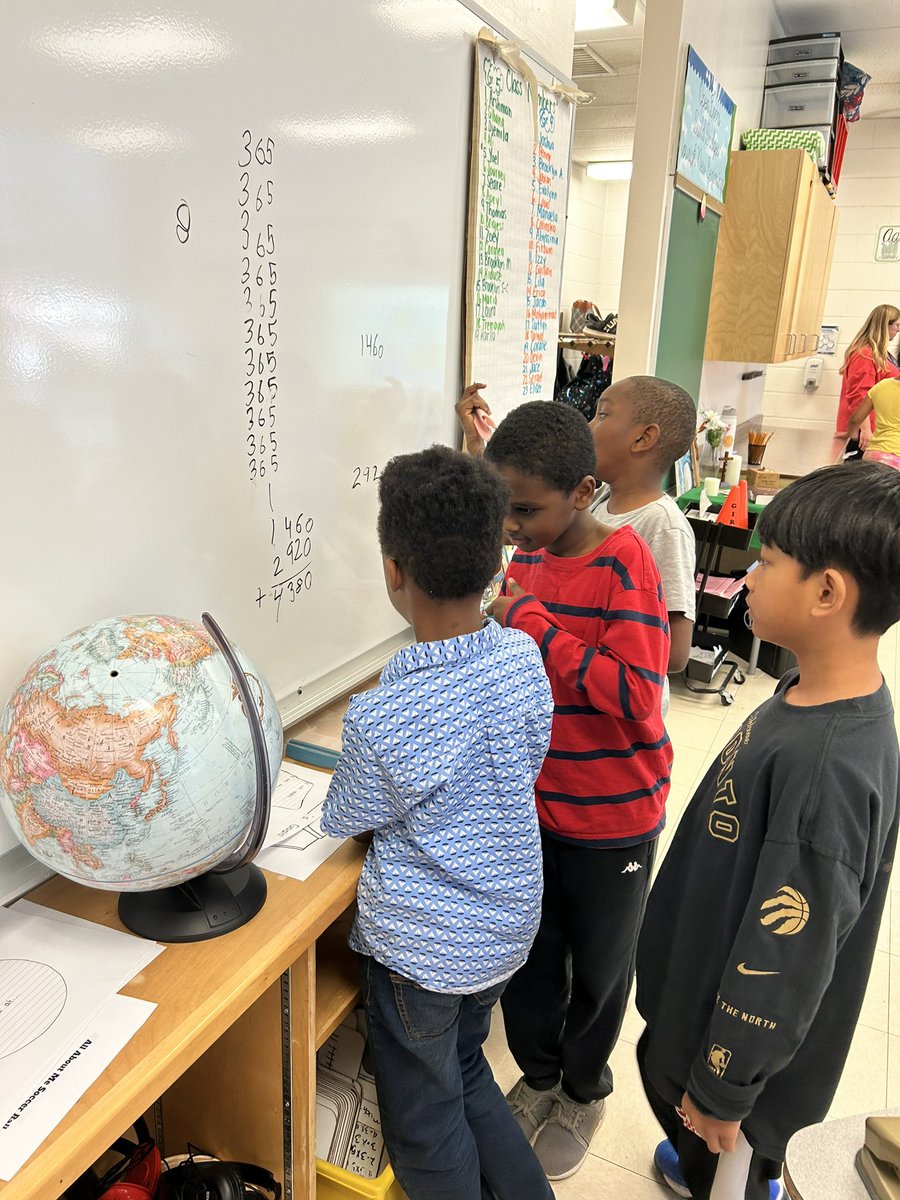 Students in Grades 4 and 5 have been practising their Growth Mindset and collaboration while working on some MathUp brain benders! #youcandohardthings <a href="/StElizabethOCSB/">St. Elizabeth School</a>