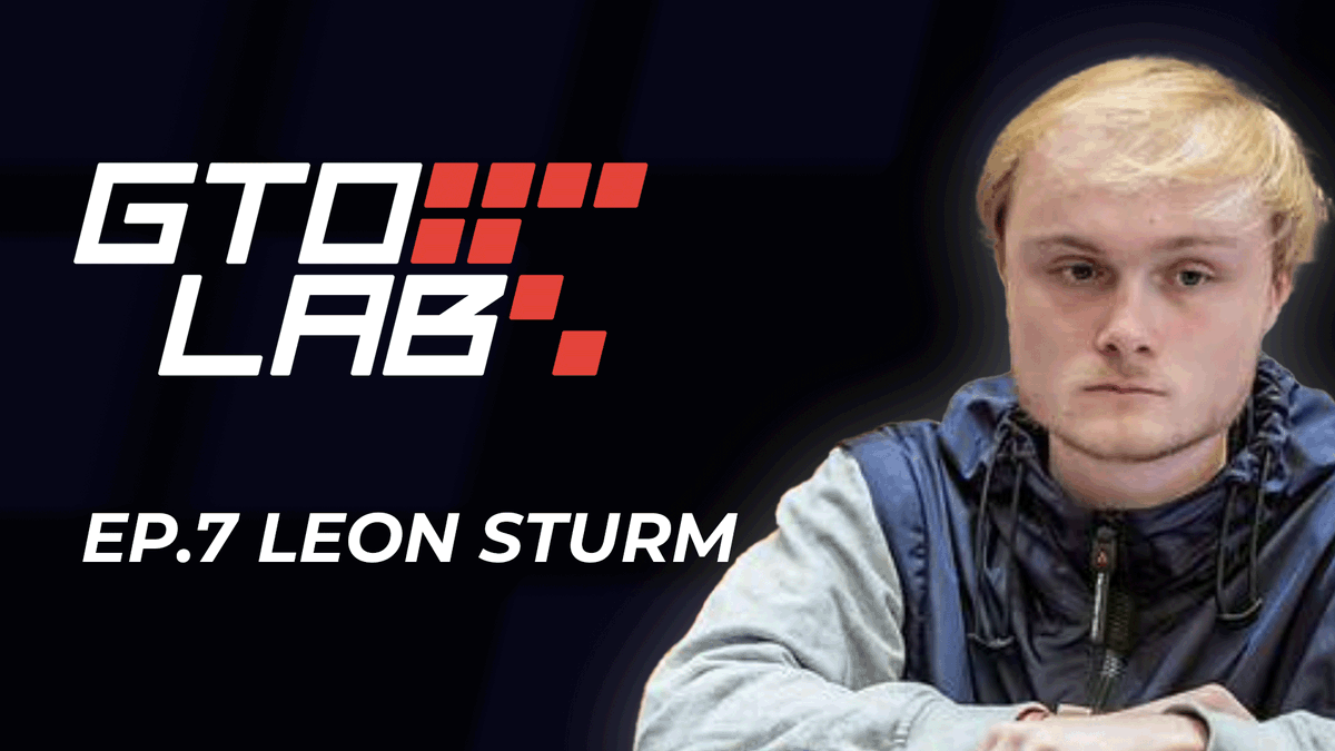 gtolab's tweet photo. 🔴New episode of the GTO LAB Podcast is live! Leon Sturm / High Stakes' Youngest Prodigy. Watch it now! 🎥https://t.co/uIHMA2gi05 #GTOLAB #Poker #GTO #HighStakesPoker #Podcast @LeonRumukulus https://t.co/6aDTu2iNmf