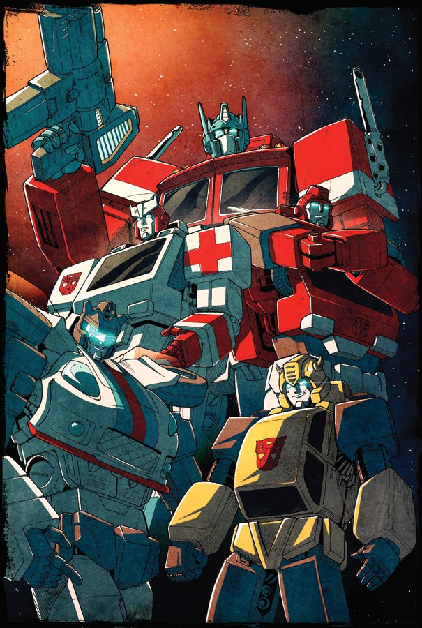 WillMangin's tweet photo. I'm a couple of days late for #TransformersDay2024 , but I figured I'd share something anyway.  I've absolutely been enjoying this franchise for 40 years now. This piece is did for a convention probably ... 12 years ago? Colors are by the amazing @jcburcham https://t.co/Rh4WO4AVin