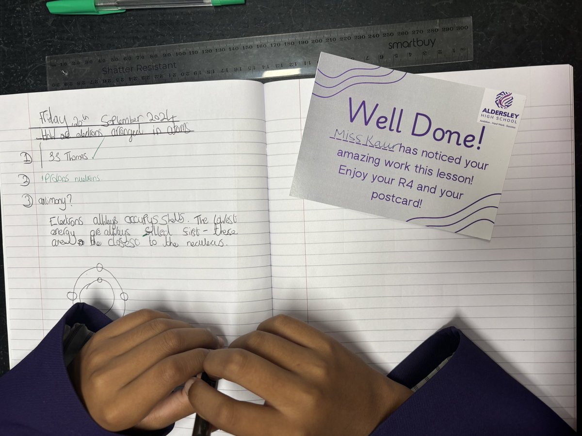 Well done to Asinat, Amy, and Jake K for outstanding work in Science. #TeamYear8