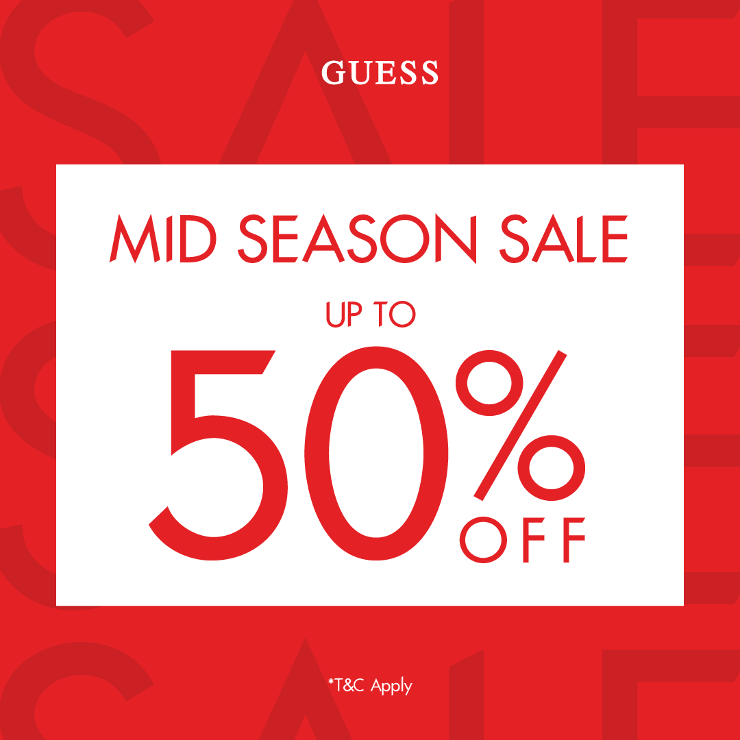 PondokIndahMall's tweet photo. GUESS MID SEASON SALE!
Up to 50% OFF on trending styles! Elevate your wardrobe with these amazing deals - your chance to shine at unbeatable prices!
#LoveGUESSID https://t.co/Dhx3fM3t77