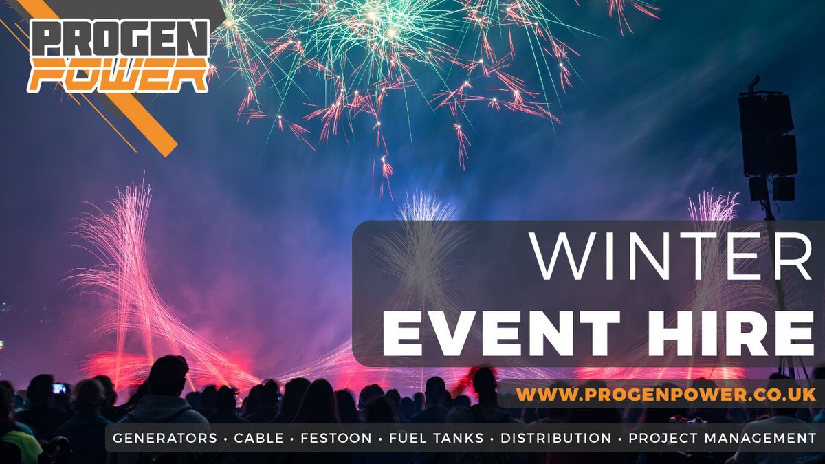 ProgenPower's tweet image. Who&apos;s Powering Your Event this New Year? ⚡⚡

⚡ Power... WHENEVER ✅ ⚡ Power... WHEREVER ✅

#EventProduction #TemporaryPowerSolutions #NewYear #Christmas24