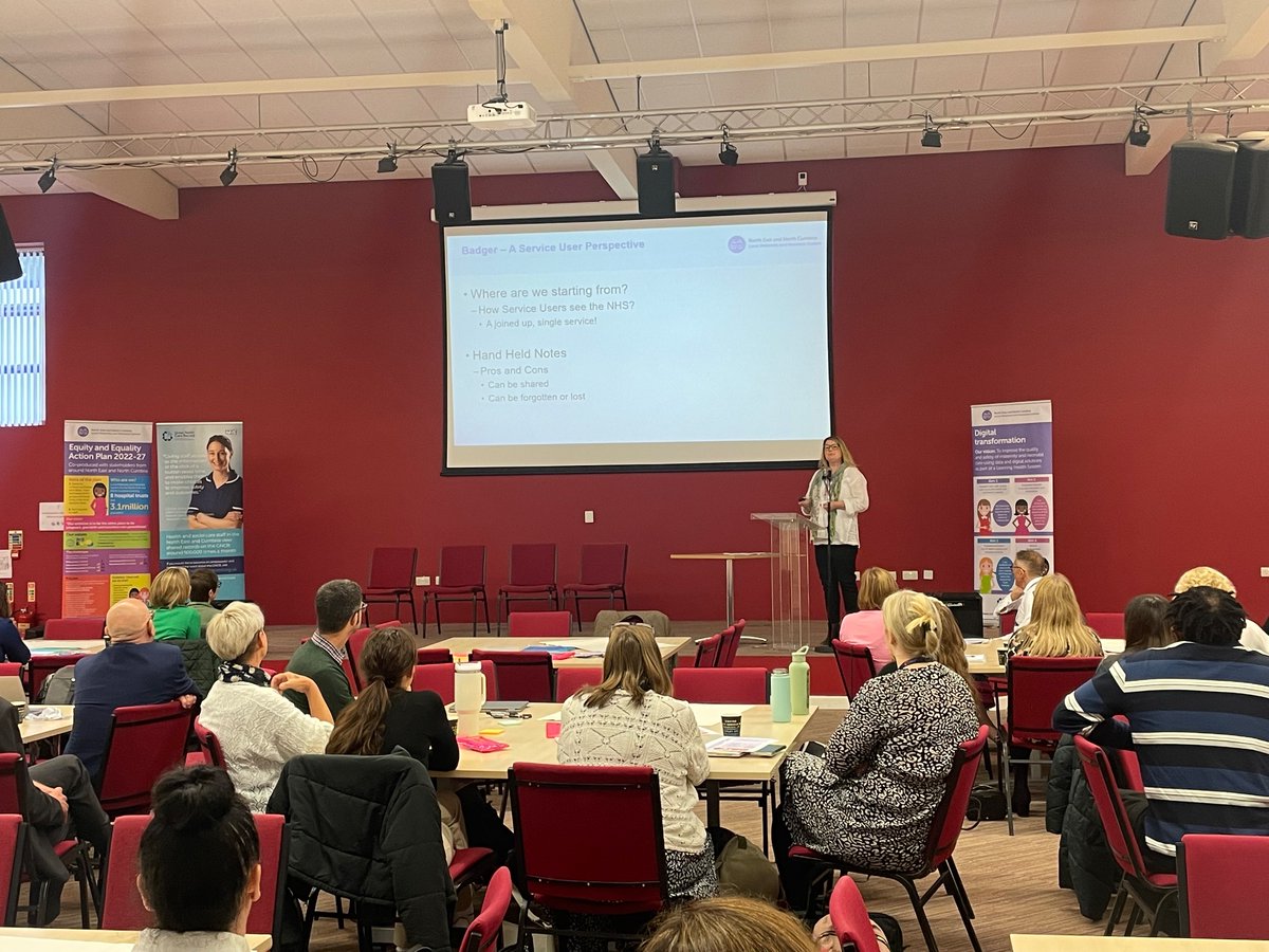 💬 Rae Lowe, Chair for South Tyneside and Sunderland Maternity and Neonatal Voice Partnership, shared vital feedback from service users on the Badgernet app - helping us to understand what’s working and what’s not for pregnant women and families.