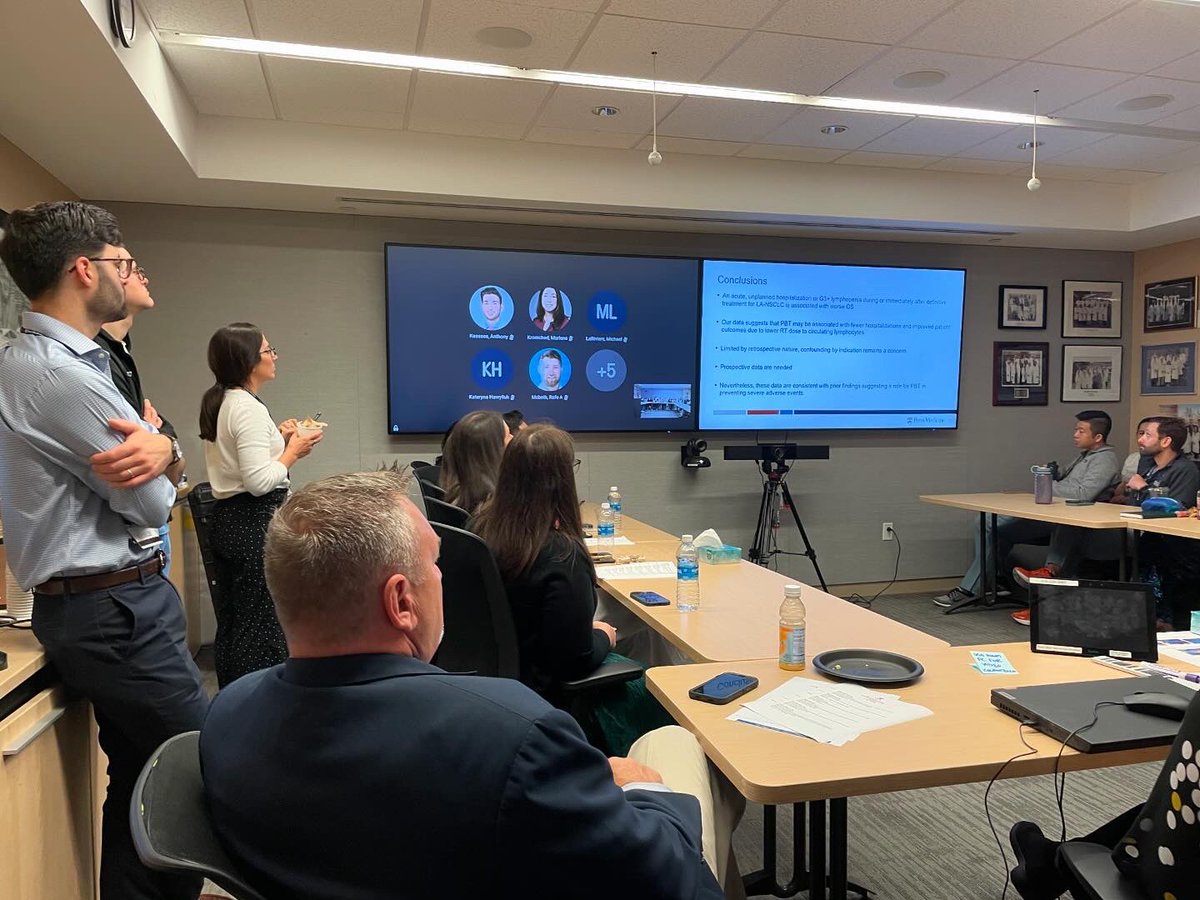 PennMedPhys's tweet image. Standing Room Only @ the Penn RadOnc 
Residency Research Retreat! ☢️💡 Inspired by the amazing research presented, pushing the boundaries of cancer treatment &amp;amp; patient care.💪🔬
#PennRadOnc #RadiationOncology #CancerResearch #MedicalPhysics #medicalphysics #protontherapy