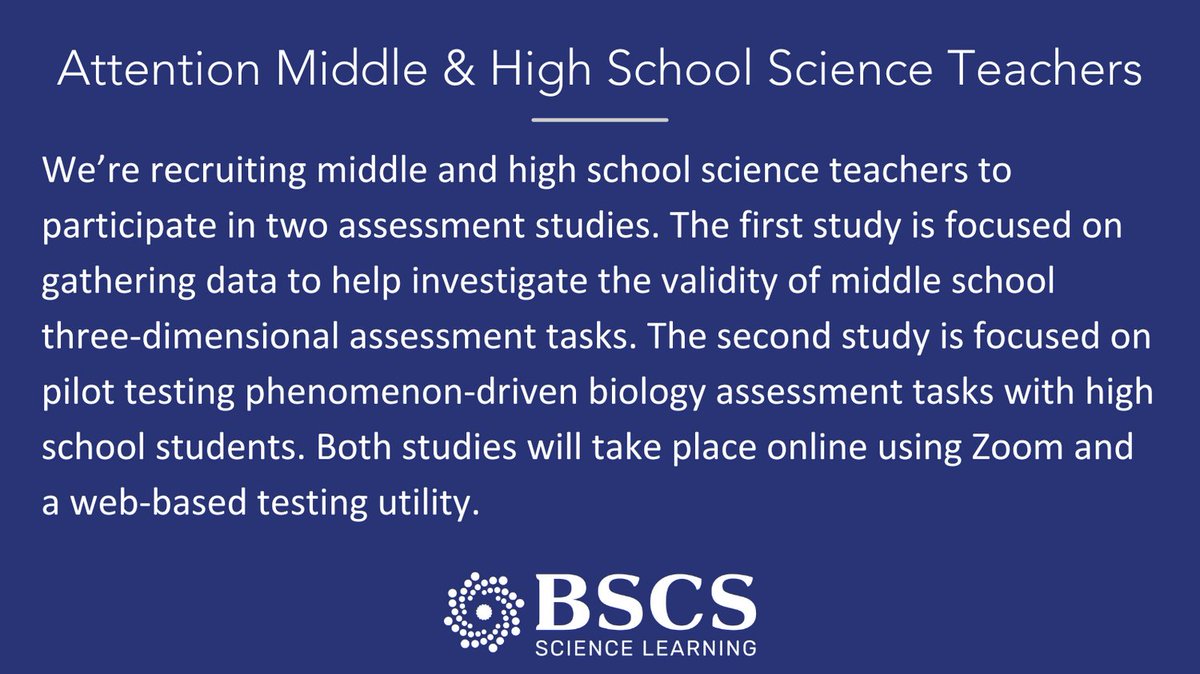BSCS Science Learning tweet media