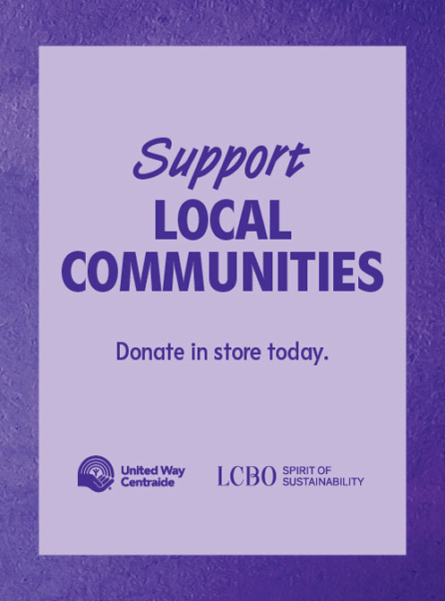 From now until October 6, your local <a href="/LCBO/">LCBO</a> is collecting donations for your community. 

Consider topping up your purchase with a donation of $2, $5 or $10 for local neighbours-in-need. #SupportLocalCommunities
