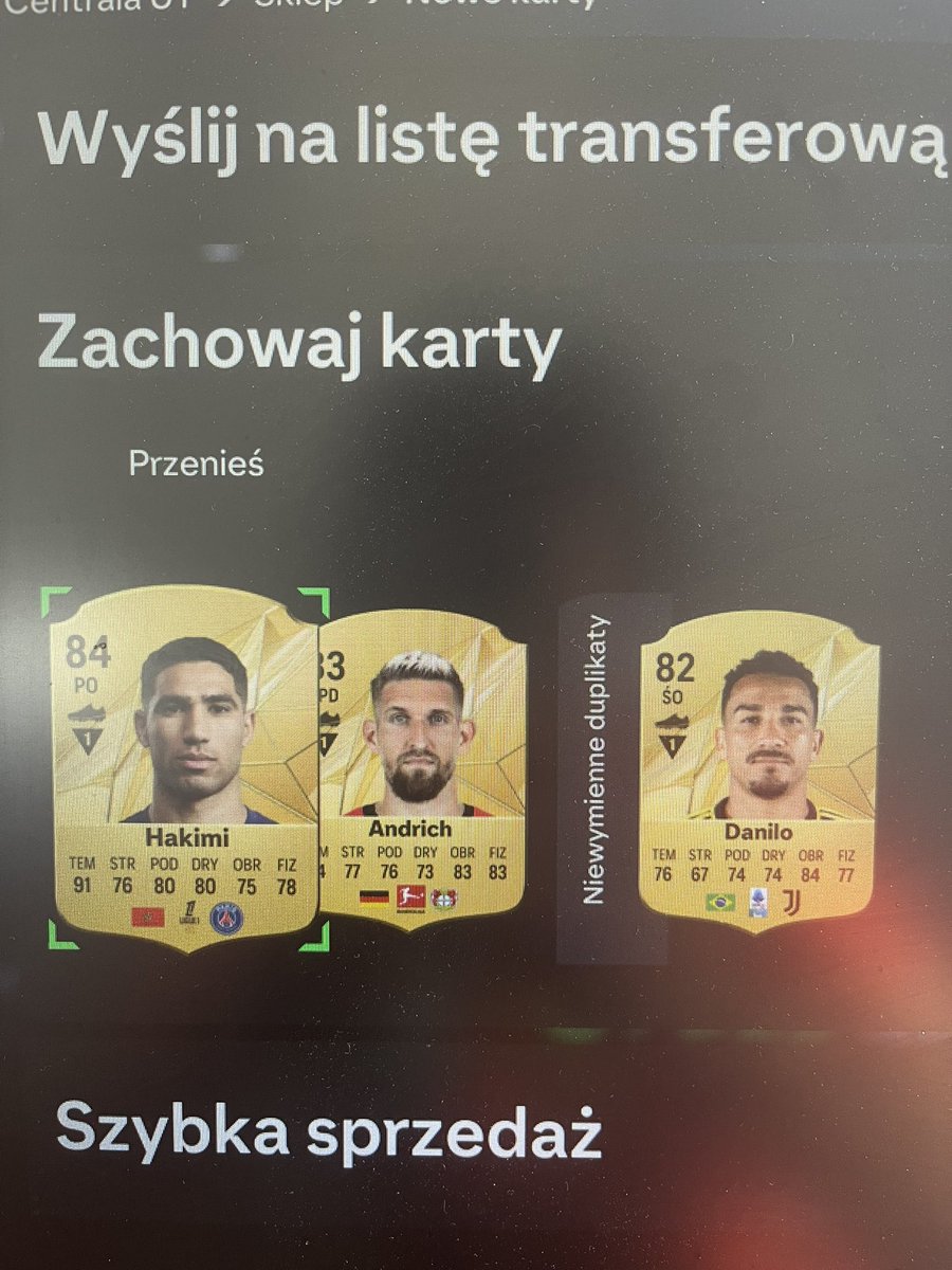 milek_10's tweet image. Hakimi in
#traf #PSG #FC25 #PACK #eSports