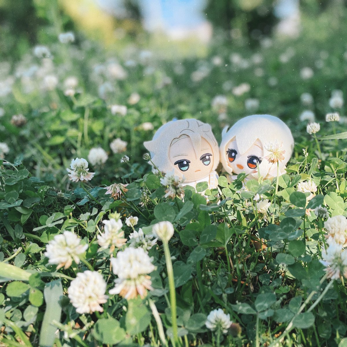 klee_nui_'s tweet photo. 🍀 #Klee #Albedo https://t.co/xatCpEfao8